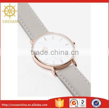 Japan Movement Quartz Watch Stainless Steel Back Marketing Gift Items Watch Brand