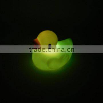 Vinyl Toy Manufacture Led Flashing Toy for Kids Flashing Vinyl Duck Toys