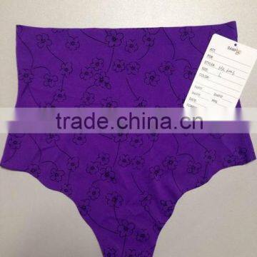 Laser Cut High-Waist Underwear