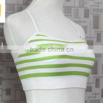 Girls Seamless Underwear, Seamless Bra, Shadow Stripe Underwear for Young Lady photo-2