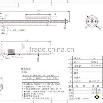 CE Approved Tubular Immersion Flange Heater photo-6