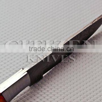 CITIZEN KNIVES, BEAUTIFUL CUSTOM HAND MADE DAMASCUS STEEL HUNTING KNIFE photo-4