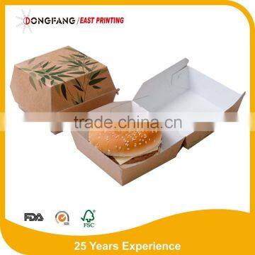 food grade burger box