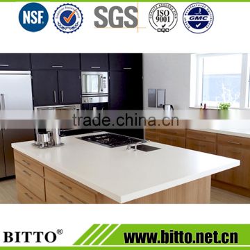 Scratch resistant acrylic solid surface for table top