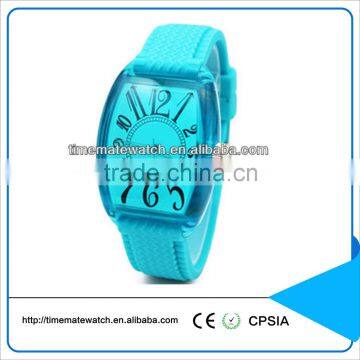 Personalized Top Quality Japanese Movement Watches silicone rubber watch