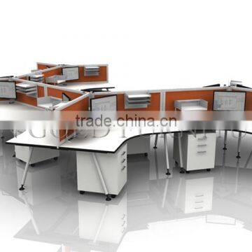 Modern Vary Workstation Office Desk Modular 120 degree Call Center(SZ-WS548)