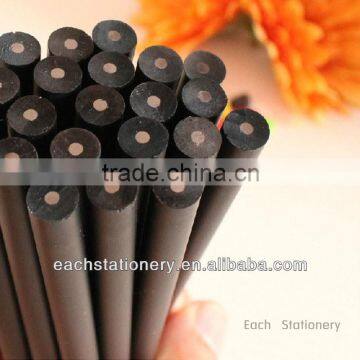 7'' hb free sample pencils, Black Wood Pencil