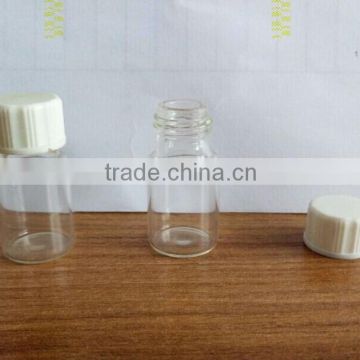 3ml clear glass vial with screw cap