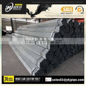 Tianjin q235 pre galvanized pipe Pre-galvanized Steel Tube