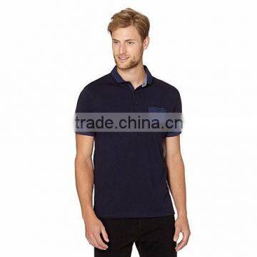 2015 new t shirt polo collar with own logo or printing new designs 2015