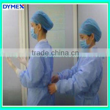 Nonwoven Disposable Surgical Isolation Gown for Hospital/Surgical Medical Sterile Gown Free Size photo-2