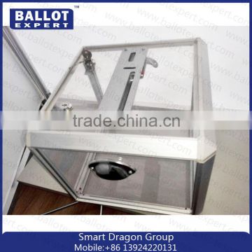 floor standing acrylic ballot box