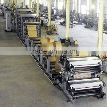 2-4 Layers Kraft Paper Bag Making Machine/square bottom cement paper Bag Making Machine/valve bag making machine