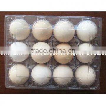 clear PVC PET egg tray,plastic egg packing box,egg blister tray,8/9/12/15/18 cavities