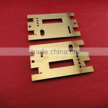 High precision gold chromate metal stamping