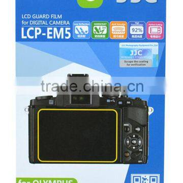 JJC LCP-EM5 PET Guard Film Protector For Camera LCD Screen protector For OLYMPUS OM-D/E-M1/E-M10/PEN E-P5