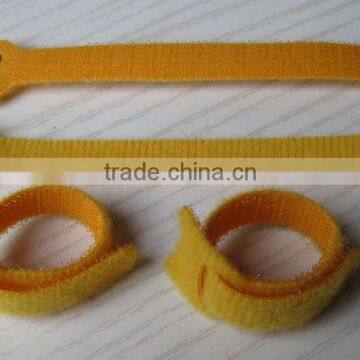 Customized adjustable hook and loop cable ties fastener tape in Shenzhen