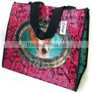 recycled printed promotional cute shopping bag