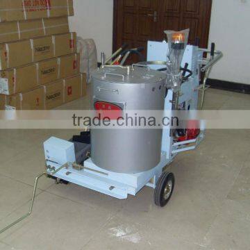 Thermoplastic machine for road marking