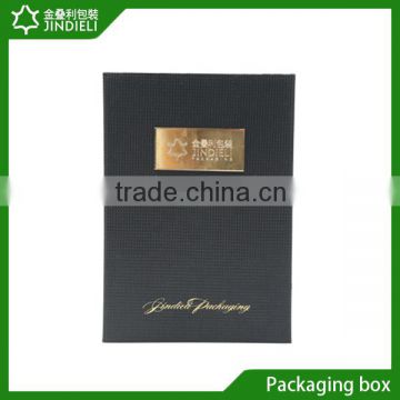 Custom design handmaking high quality perfume box with hotstamping