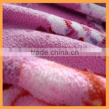 2013 New design super-soft peinted coral fleece blanket