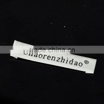 Fashion garment custom woven label with factory price