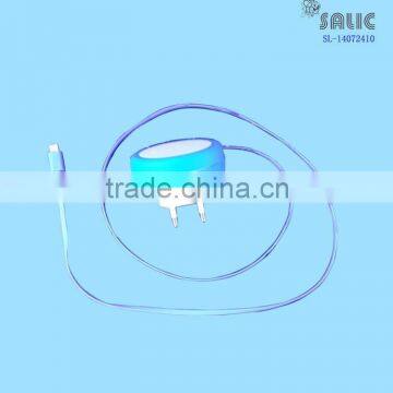 2015 Stylish Circle Wall Charger With 1m Data Cable for Iphone photo-4