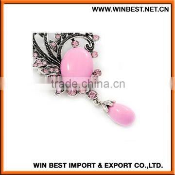 High Quality Rhinestone and Pearl Brooch, Fancy Brooch Pin, Star Shape Brooch photo-3