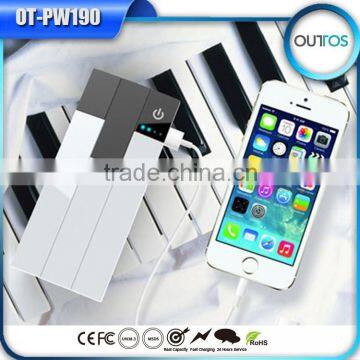 New Arrival Piano Design 10000mah Quality Products Mobile Power Bank