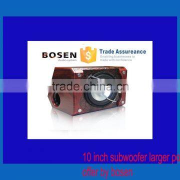 high power car subwoofer 10"inch Subwoofer active sound with big magnet H3-2