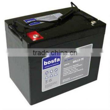 12v battery rechargeable fan factory for 12v75ah