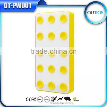 Factory Supply Gift Items Dual Usb Sucker Power Bank Battery Charger 4000mah photo-2