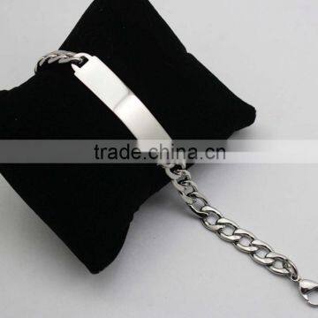 Fashion 316L Stainless Steel Tags Bracelet photo-2