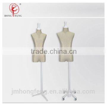 2015 hongfeng fashion fabric dress mannequins