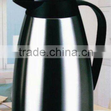 750ml superior double walled vacuum coffee pot with vacuum glass liner