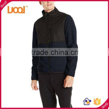 2016 Customize Man Fleece Jacket Wholesale Polar Fleece Jacket With Your Own Design Logo photo-5