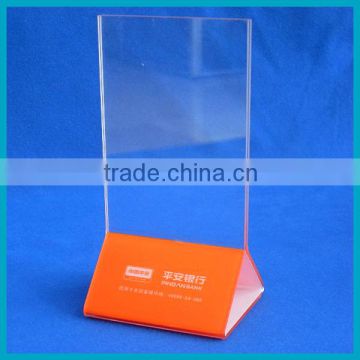 Table/Desktop Holder, Acrylic Sign Holder, Acrylic POS Display