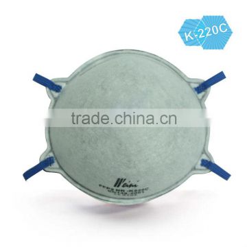 CE FFP2 disposable non-woven dust mask with activated carbon dust mask