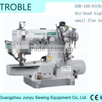 Dry-head high speed small flat bed stretch sewing interlock sewing machine