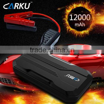 2016 CARKU 12000mah 12V car starter battery multi-function jump starter