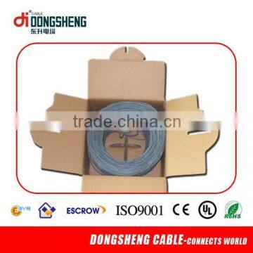 100 meters per roll or 200 meters per roll cat3 indoor telephone cable