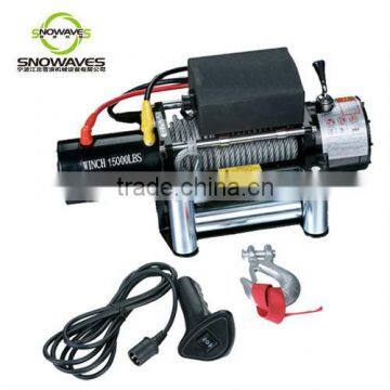 electric winches with limited control switch