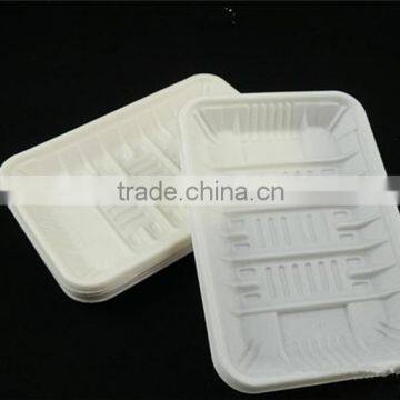 Plastic disposable food frozen tray