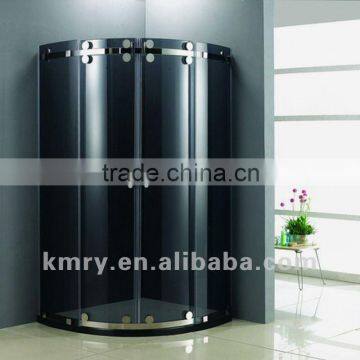 Russian Stainless Steel Parts Double Roller Round Sliding Shower Room/Shower Door (KD8016)