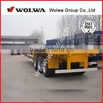 hot sale flat bed semi trailer