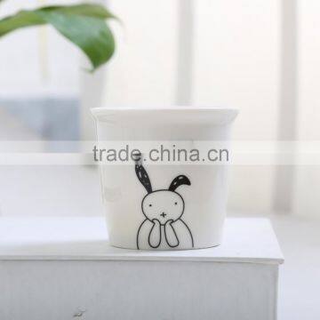 White Chinese Zodiac Animals Ceramic Coffee Mug photo-6