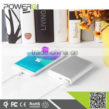 QC2.0 Portable 10000mah 20000mah li-polymer battery power bank charger with QC2.0 certificate,qualcomm quick charge technology