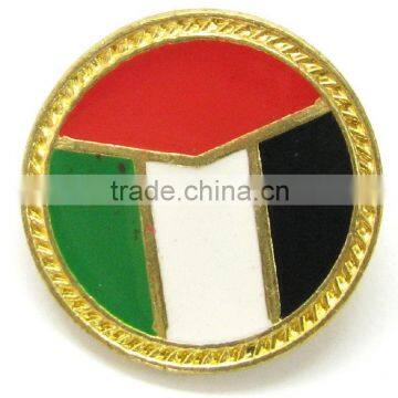 Environmental protection Palestine flag enamel badge ---- DH 17064