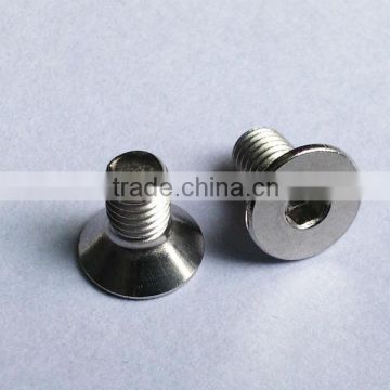 DIN7991 stainless steel hex socket Countersunk Head Screws