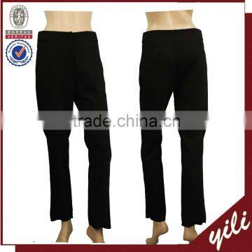 Wholesale clothing women's black balloon new design formal pants designs